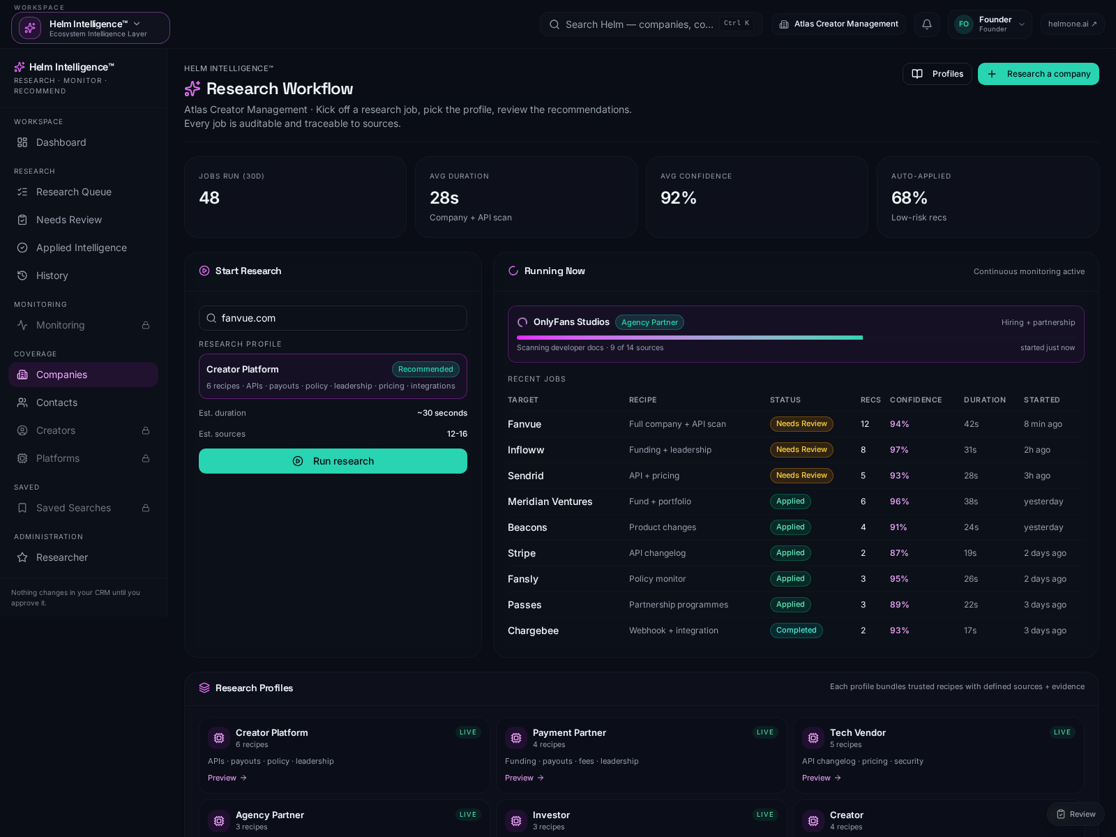 Ask Helm™ — Your agency's AI operating partner